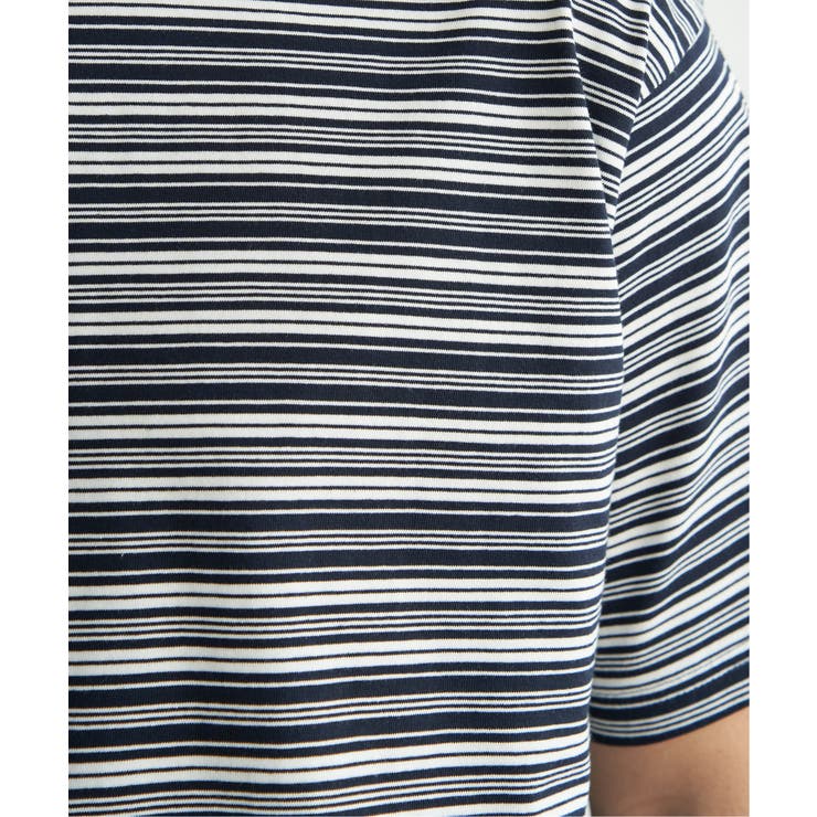 【お得だ値】冷感コットンドロストボーダーTシャツ | ikka  | 詳細画像38 