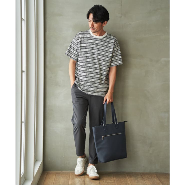 【お得だ値】冷感コットンドロストボーダーTシャツ | ikka  | 詳細画像5 