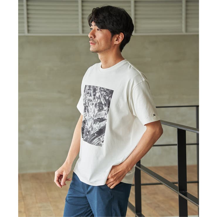 冷感コットンフォトプリントTシャツ【親子コーデ】 | ikka  | 詳細画像1 