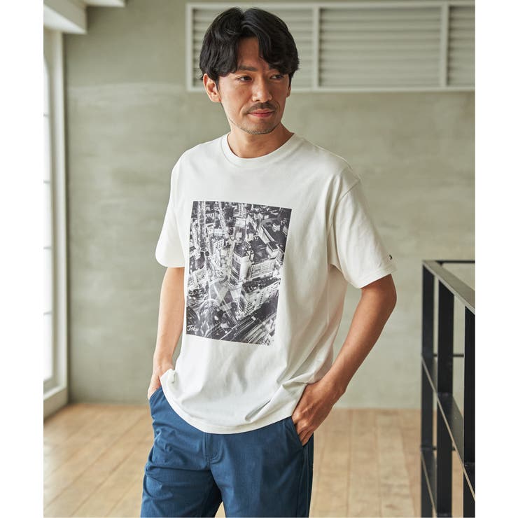冷感コットンフォトプリントTシャツ【親子コーデ】 | ikka  | 詳細画像2 