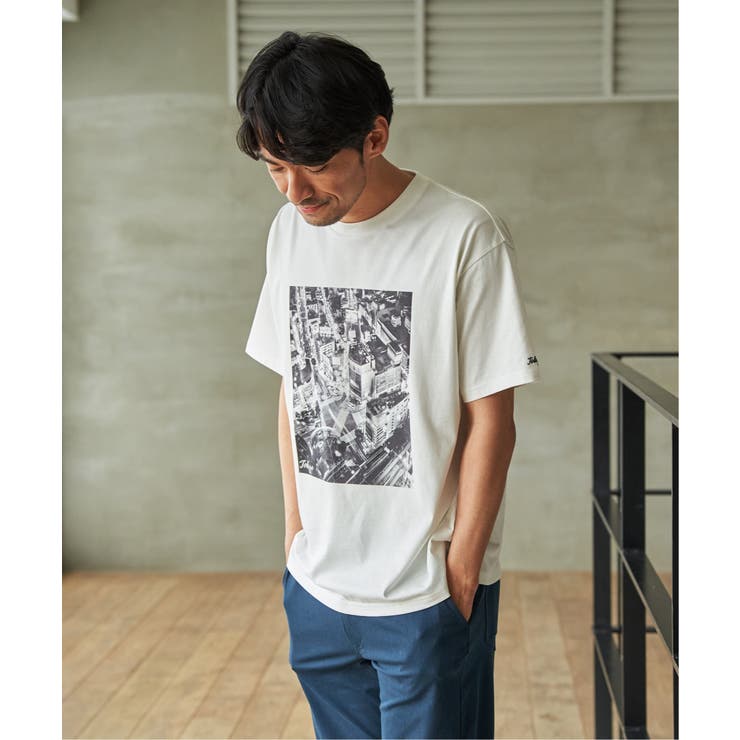 冷感コットンフォトプリントTシャツ【親子コーデ】 | ikka  | 詳細画像3 