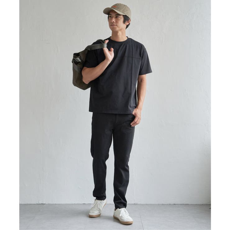 【接触冷感】ステッチ刺繍Tシャツ | ikka  | 詳細画像10 