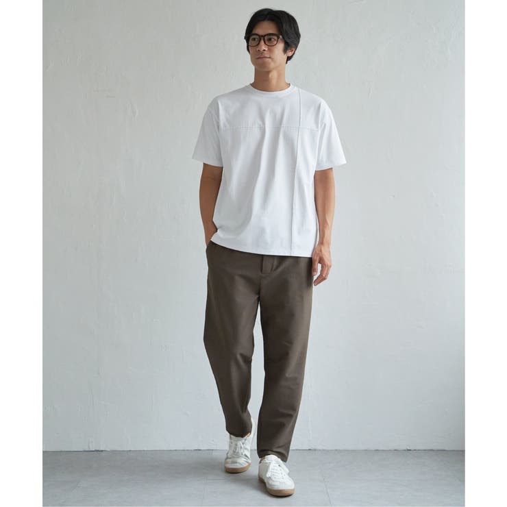 【接触冷感】ステッチ刺繍Tシャツ | ikka  | 詳細画像18 