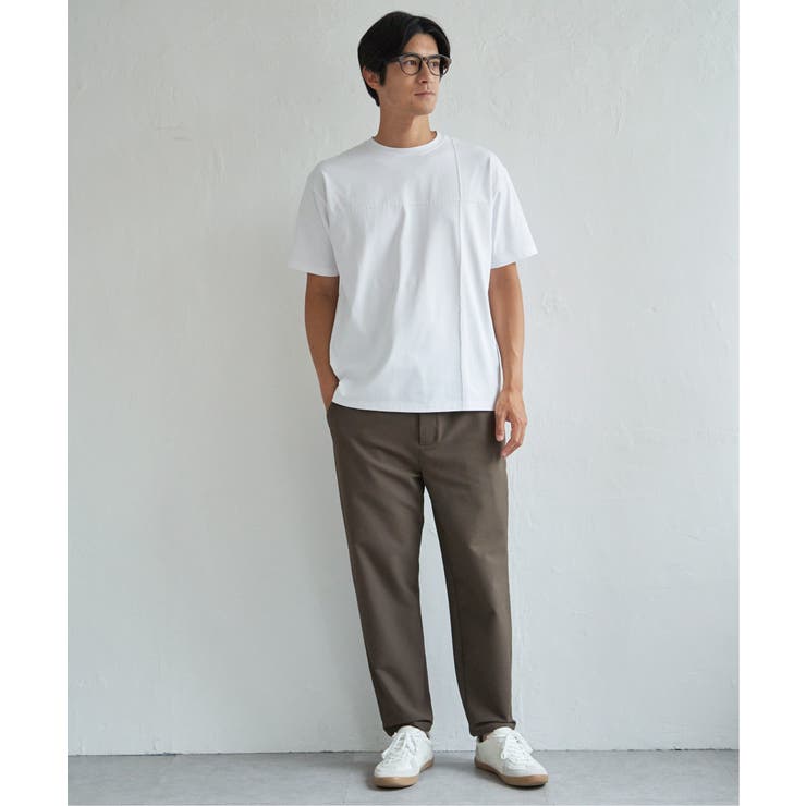 【接触冷感】ステッチ刺繍Tシャツ | ikka  | 詳細画像19 
