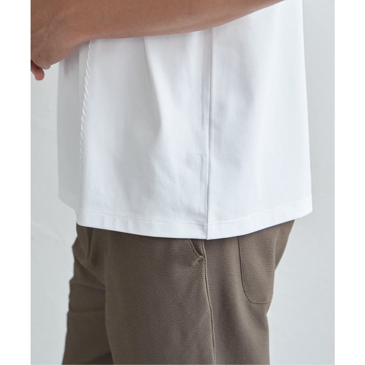 【接触冷感】ステッチ刺繍Tシャツ | ikka  | 詳細画像29 