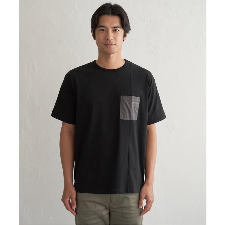 【お得だ値】冷感DRY布帛コンビポケットTシャツ | ikka  | 詳細画像31 
