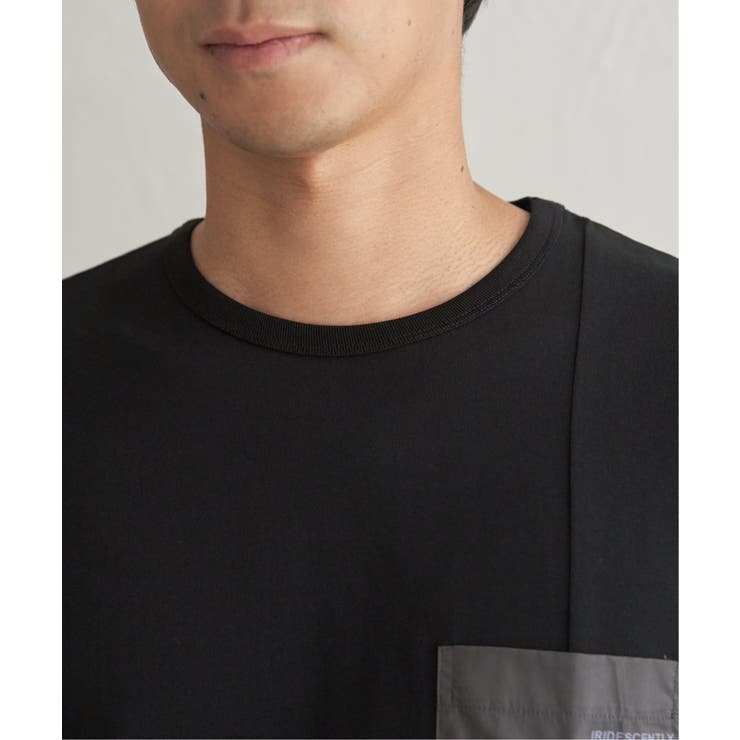 【お得だ値】冷感DRY布帛コンビポケットTシャツ | ikka  | 詳細画像32 