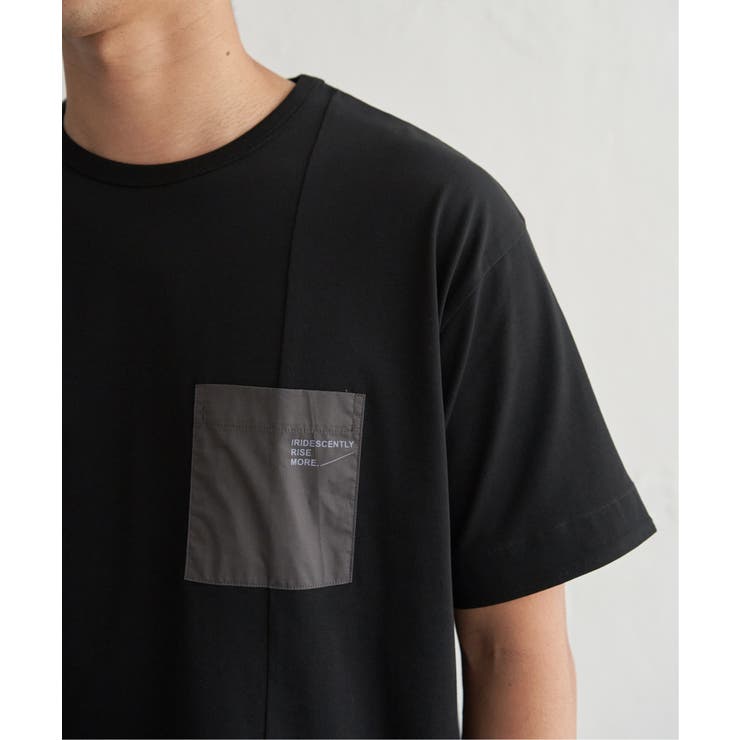 【お得だ値】冷感DRY布帛コンビポケットTシャツ | ikka  | 詳細画像33 