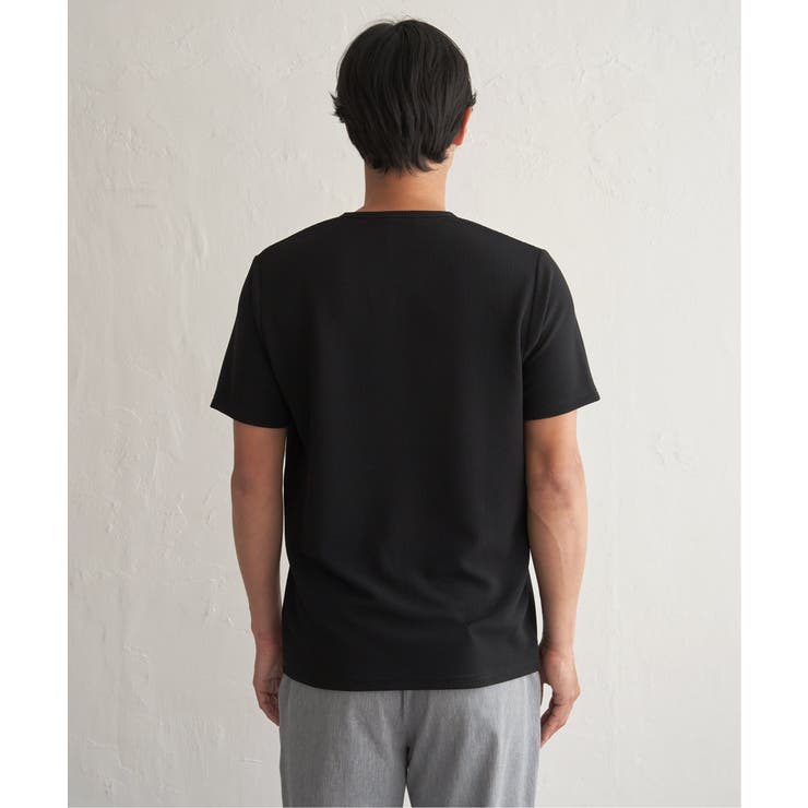 【お得だ値】冷感フェイクヘンリーネックTシャツ | ikka  | 詳細画像28 