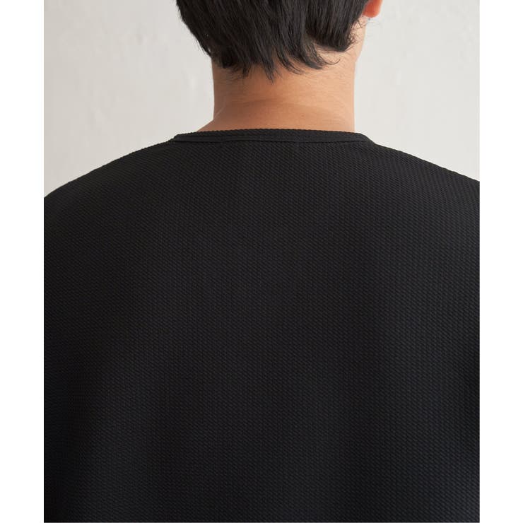 【お得だ値】冷感フェイクヘンリーネックTシャツ | ikka  | 詳細画像32 