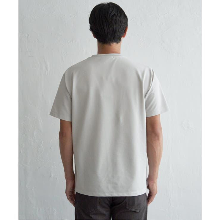 【接触冷感】デニムライクポケットTシャツ | ikka  | 詳細画像14 
