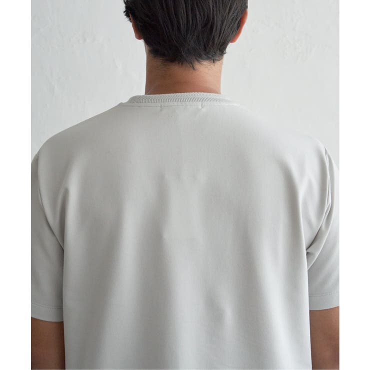 【接触冷感】デニムライクポケットTシャツ | ikka  | 詳細画像18 