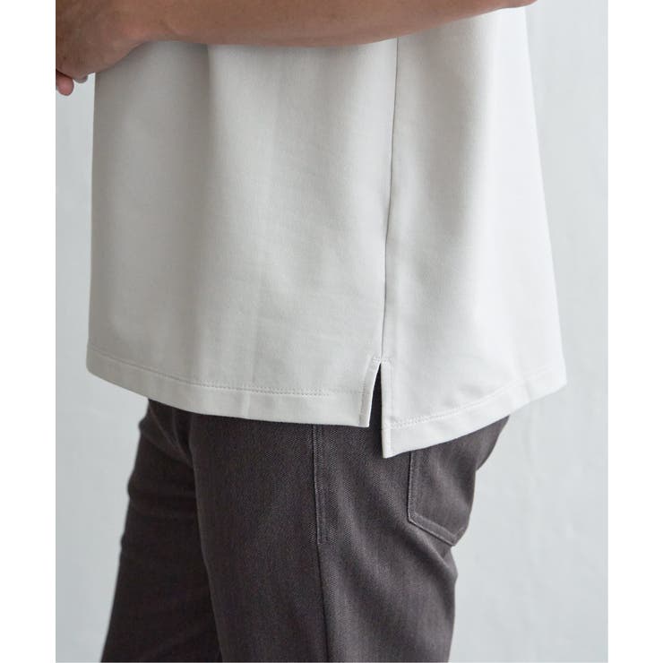 【接触冷感】デニムライクポケットTシャツ | ikka  | 詳細画像19 