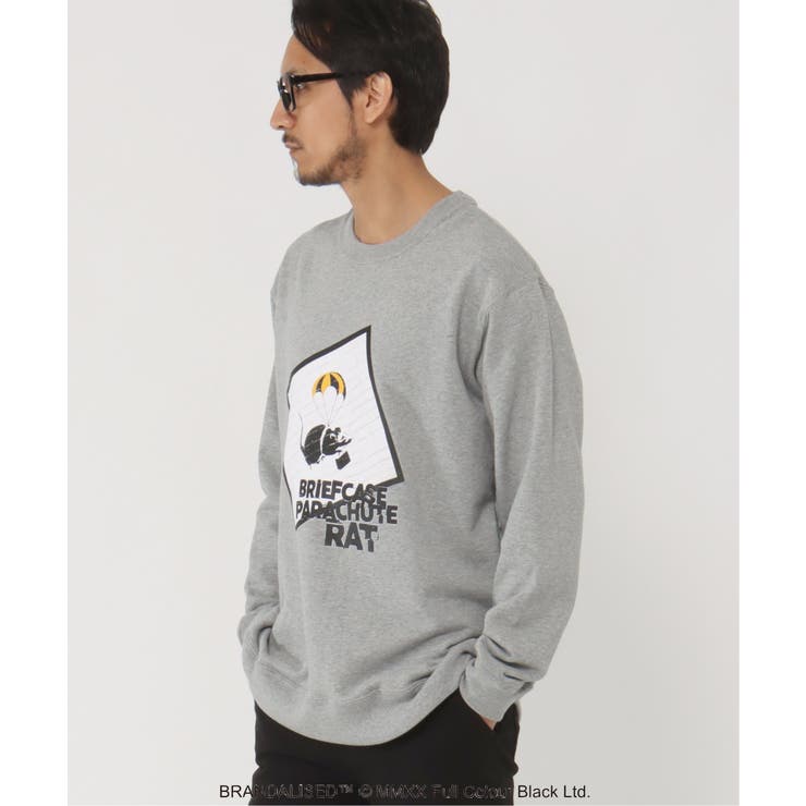 BRANDALISED スウェットクルートレーナー[品番：IKAW0010792]｜ikka