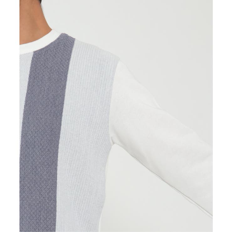 抗菌切り替えジャガードトレーナー | ikka  | 詳細画像5 