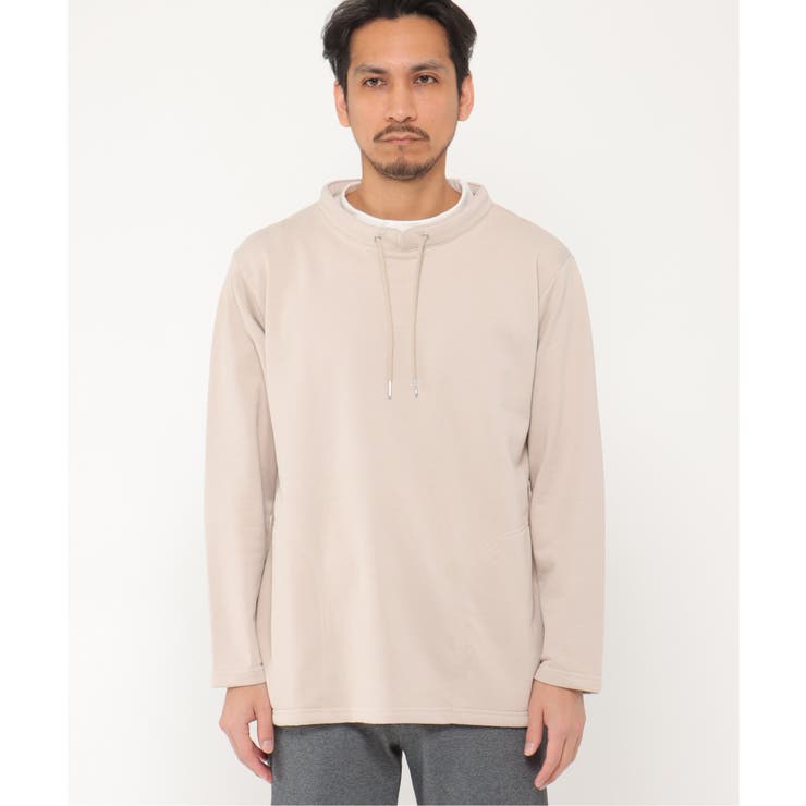 モックネックレイヤードルーイカラー[品番：IKAW0015454]｜ikka