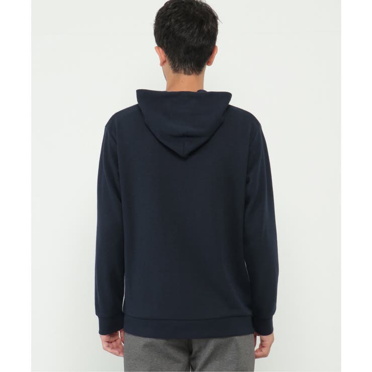 切り替えジャガードプルパーカー | ikka  | 詳細画像8 