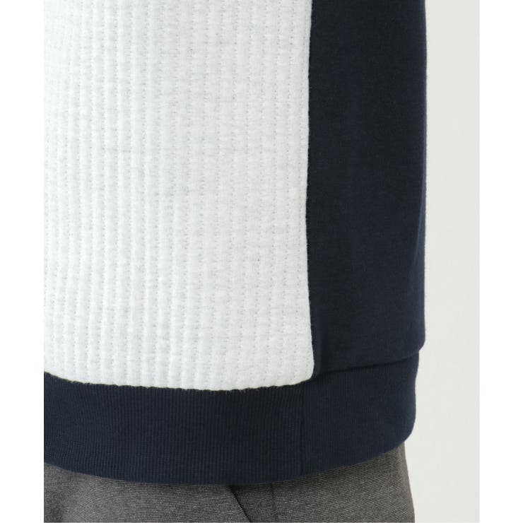 切り替えジャガードプルパーカー | ikka  | 詳細画像12 