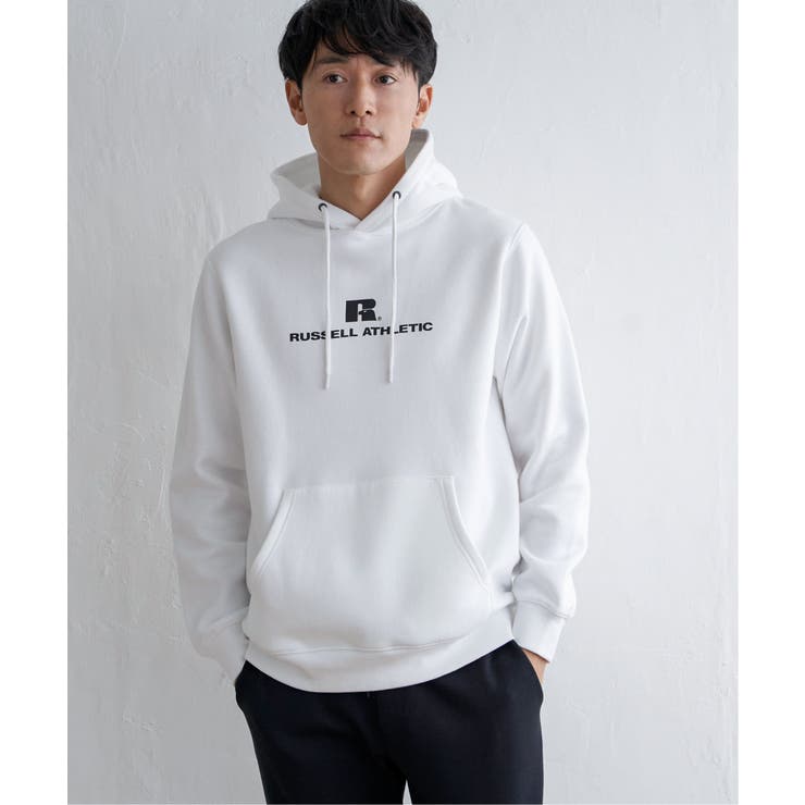 RUSSELL ATHLETIC ラッセルアスレチック 裏起毛プルパーカー[品番 