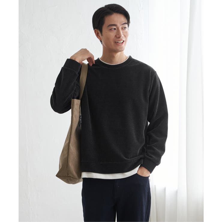 モールワッフルフェイクレイヤードプルオーバー  | ikka  | 詳細画像12 