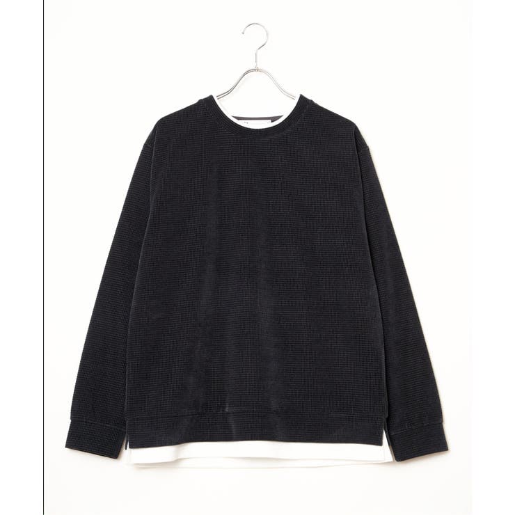 モールワッフルフェイクレイヤードプルオーバー  | ikka  | 詳細画像32 