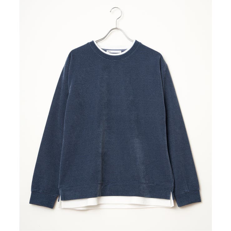 モールワッフルフェイクレイヤードプルオーバー  | ikka  | 詳細画像36 