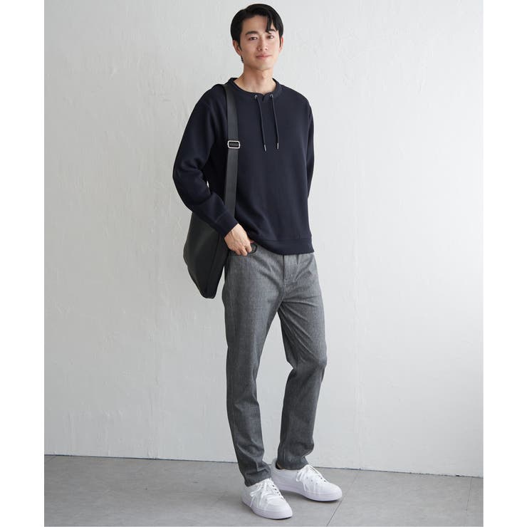 【洗濯機で洗える】GOKU楽鹿の子ダンボールルーイプルオーバー | ikka  | 詳細画像9 