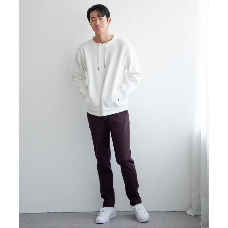 【洗濯機で洗える】GOKU楽鹿の子ダンボールルーイプルオーバー | ikka  | 詳細画像12 