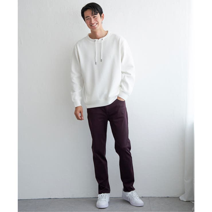 【洗濯機で洗える】GOKU楽鹿の子ダンボールルーイプルオーバー | ikka  | 詳細画像13 