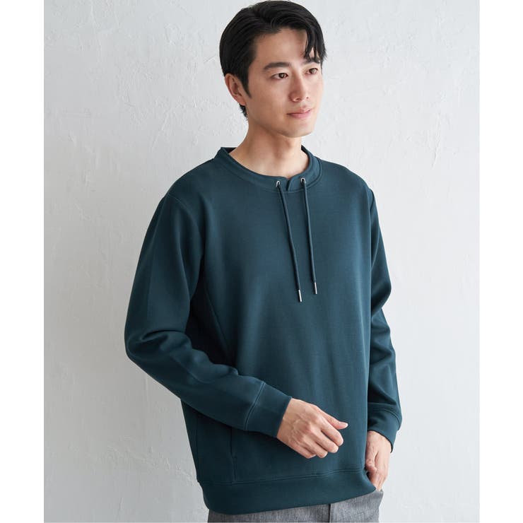 【洗濯機で洗える】GOKU楽鹿の子ダンボールルーイプルオーバー | ikka  | 詳細画像17 