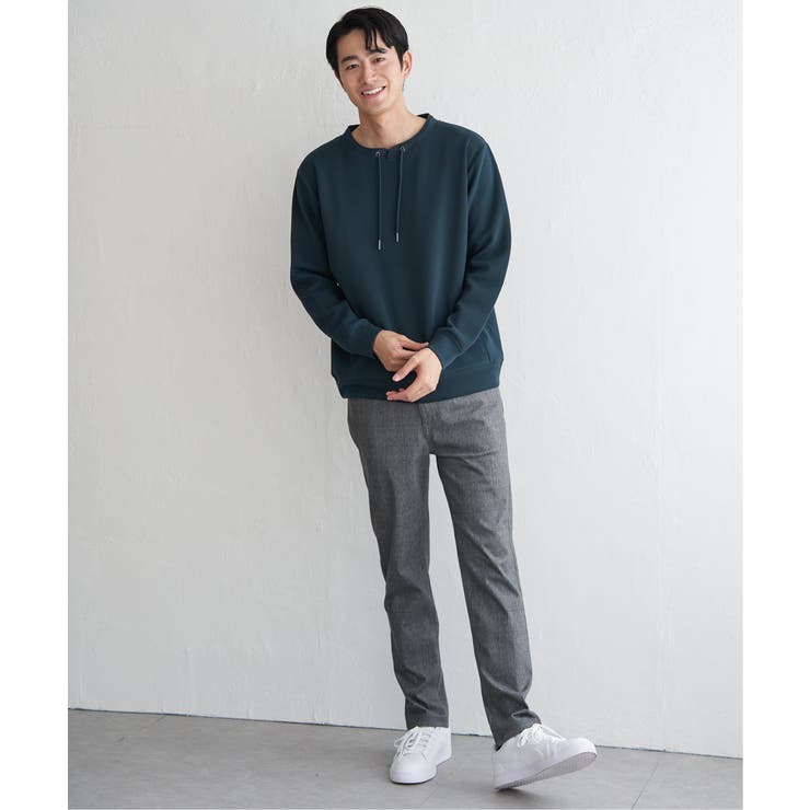 【洗濯機で洗える】GOKU楽鹿の子ダンボールルーイプルオーバー | ikka  | 詳細画像18 