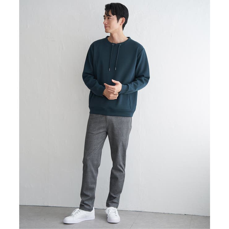 【洗濯機で洗える】GOKU楽鹿の子ダンボールルーイプルオーバー | ikka  | 詳細画像19 