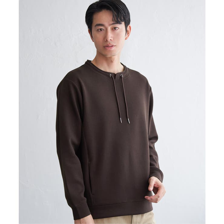 【洗濯機で洗える】GOKU楽鹿の子ダンボールルーイプルオーバー | ikka  | 詳細画像20 