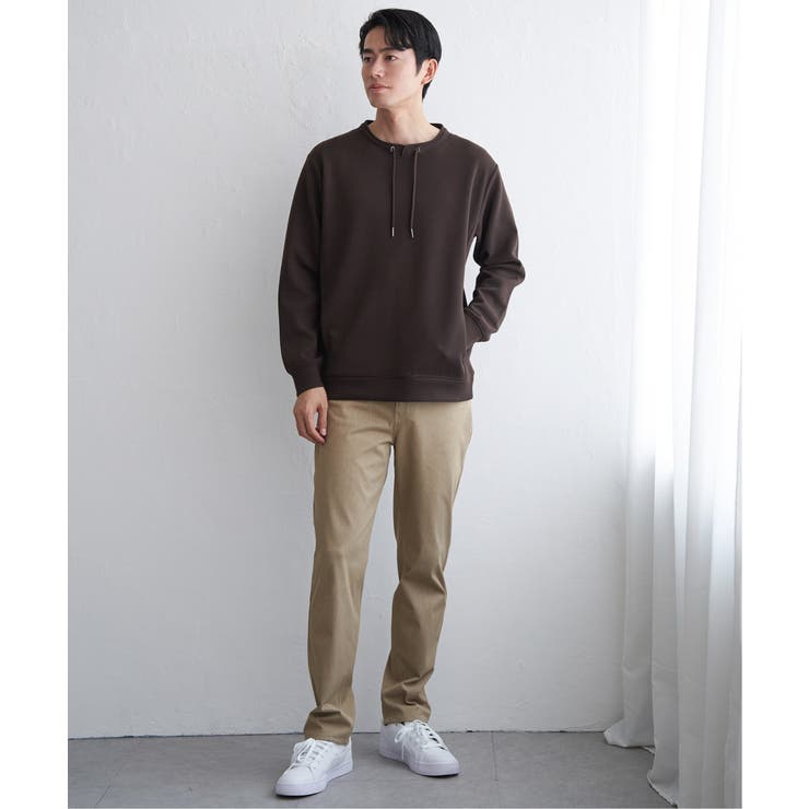 【洗濯機で洗える】GOKU楽鹿の子ダンボールルーイプルオーバー | ikka  | 詳細画像21 