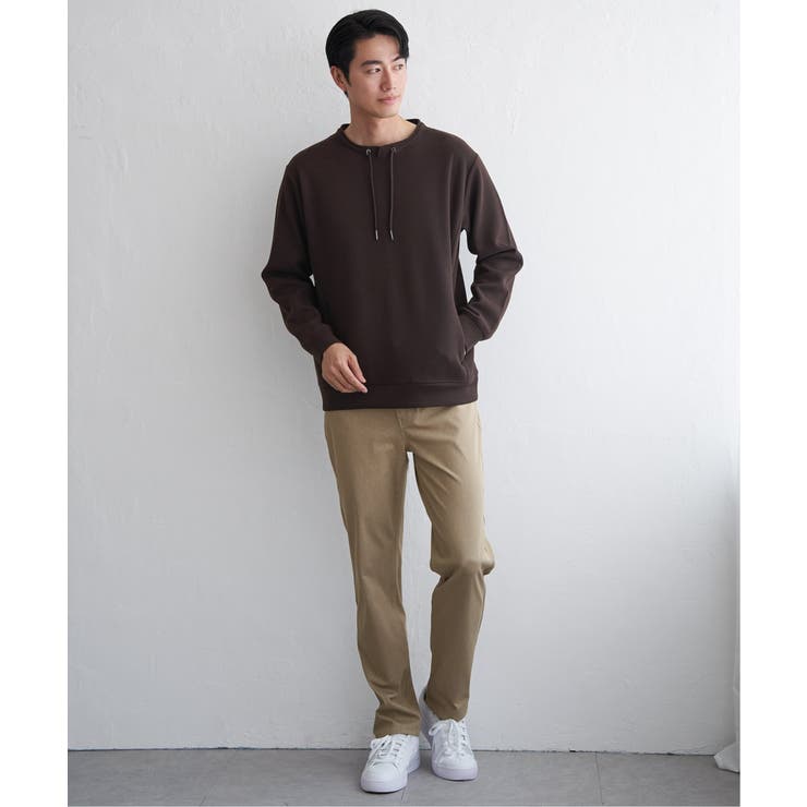 【洗濯機で洗える】GOKU楽鹿の子ダンボールルーイプルオーバー | ikka  | 詳細画像22 