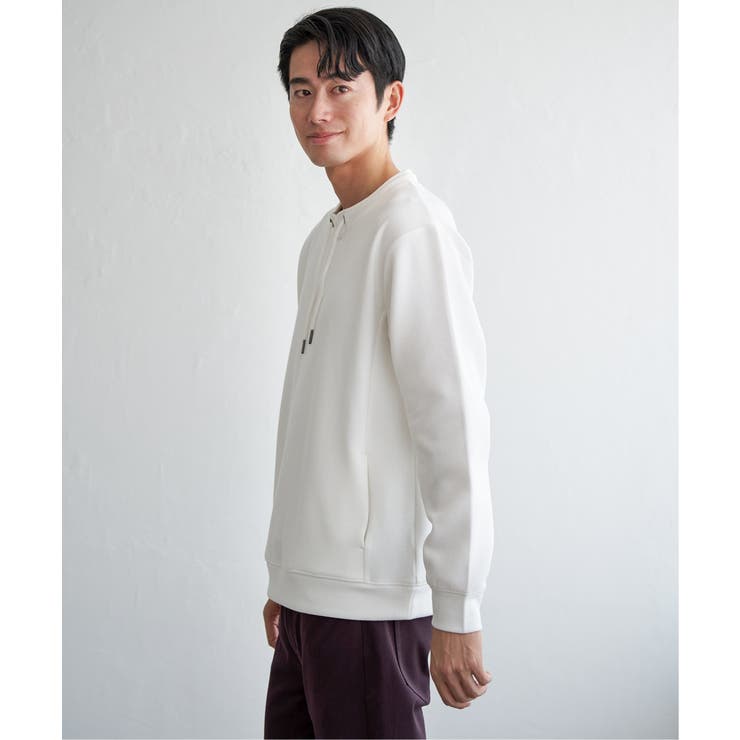 【洗濯機で洗える】GOKU楽鹿の子ダンボールルーイプルオーバー | ikka  | 詳細画像23 