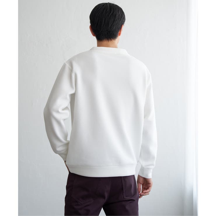 【洗濯機で洗える】GOKU楽鹿の子ダンボールルーイプルオーバー | ikka  | 詳細画像24 