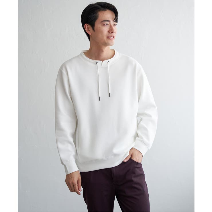 【洗濯機で洗える】GOKU楽鹿の子ダンボールルーイプルオーバー | ikka  | 詳細画像25 