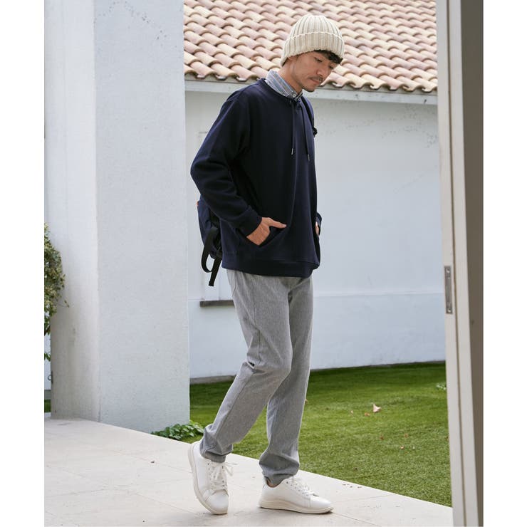 【洗濯機で洗える】GOKU楽鹿の子ダンボールルーイプルオーバー | ikka  | 詳細画像4 