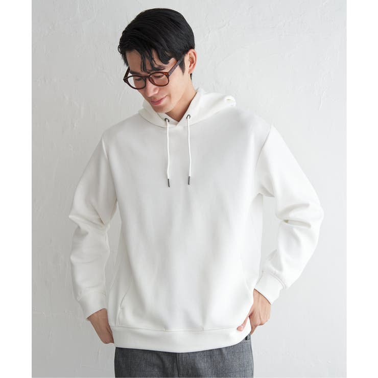 【洗濯機で洗える】GOKU楽鹿の子ダンボールパーカ | ikka  | 詳細画像5 