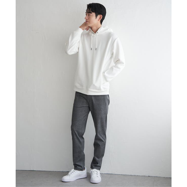 【洗濯機で洗える】GOKU楽鹿の子ダンボールパーカ | ikka  | 詳細画像7 