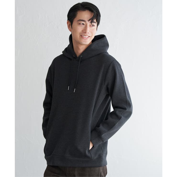 【洗濯機で洗える】GOKU楽鹿の子ダンボールパーカ | ikka  | 詳細画像8 