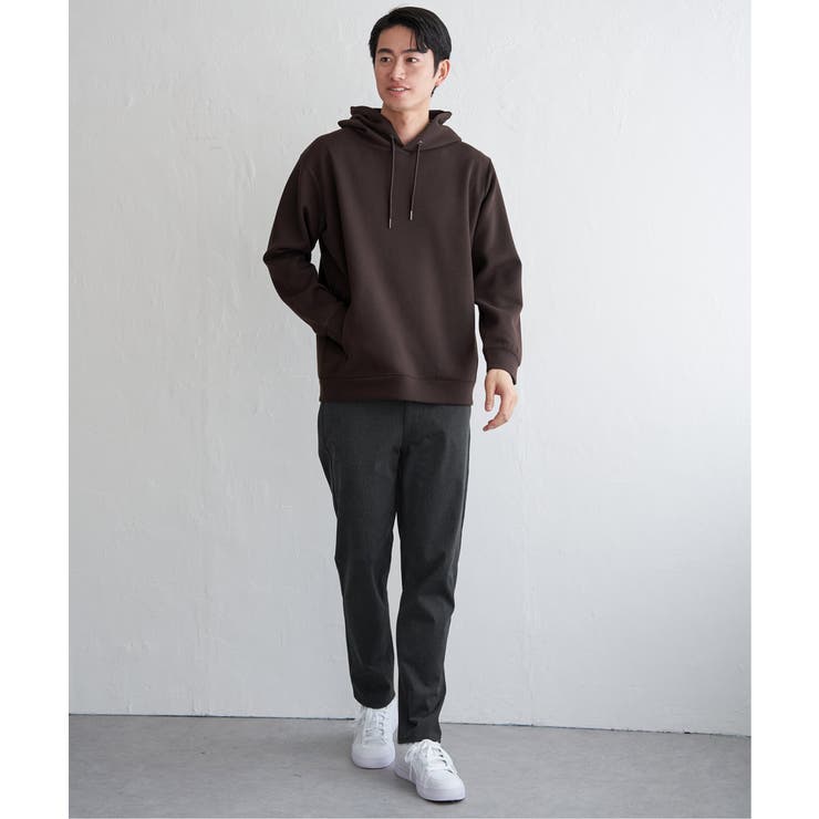 【洗濯機で洗える】GOKU楽鹿の子ダンボールパーカ | ikka  | 詳細画像17 