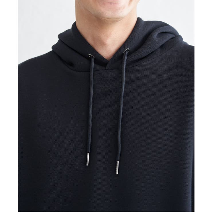 【洗濯機で洗える】GOKU楽鹿の子ダンボールパーカ | ikka  | 詳細画像21 