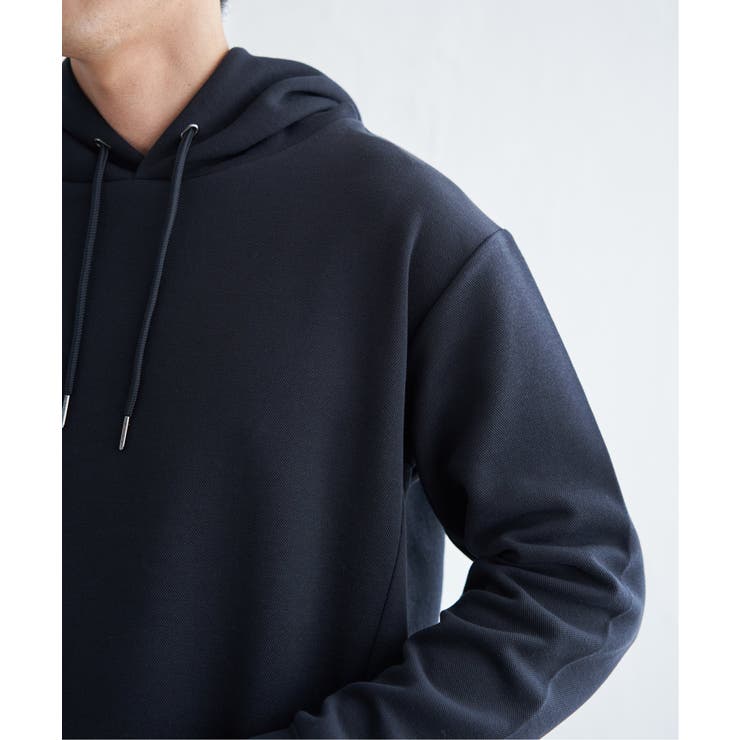 【洗濯機で洗える】GOKU楽鹿の子ダンボールパーカ | ikka  | 詳細画像22 