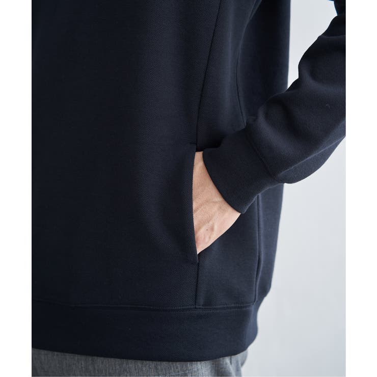 【洗濯機で洗える】GOKU楽鹿の子ダンボールパーカ | ikka  | 詳細画像23 