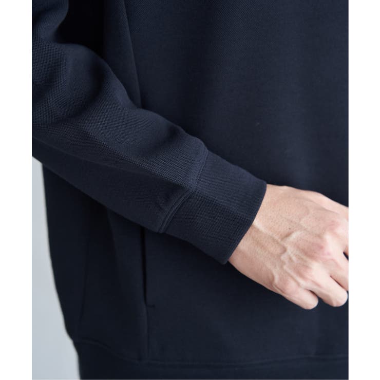 【洗濯機で洗える】GOKU楽鹿の子ダンボールパーカ | ikka  | 詳細画像24 