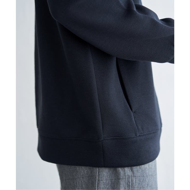 【洗濯機で洗える】GOKU楽鹿の子ダンボールパーカ | ikka  | 詳細画像25 