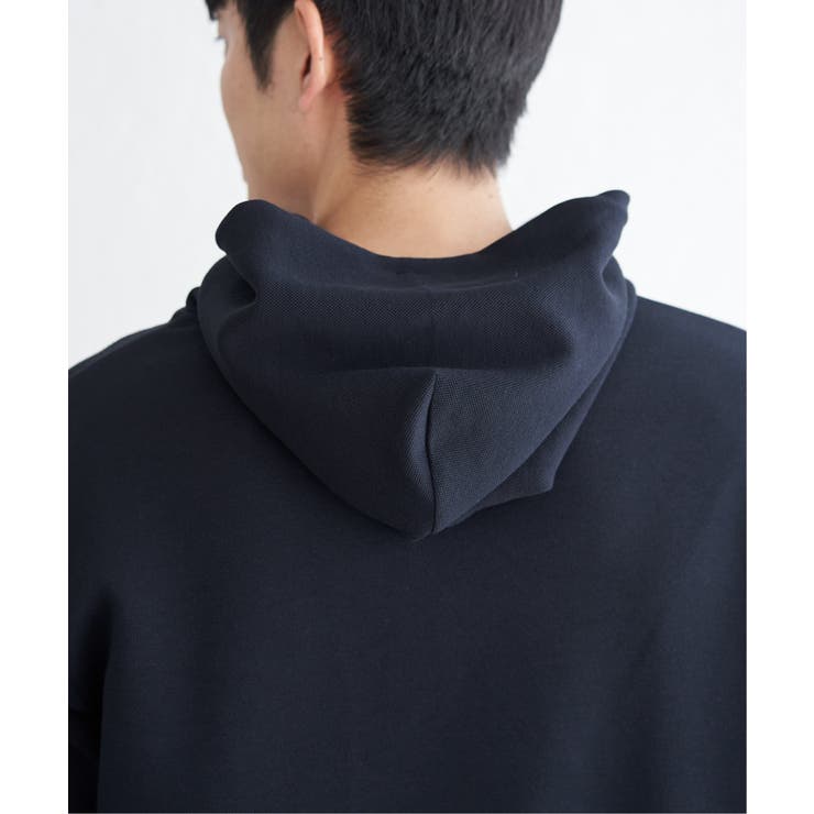 【洗濯機で洗える】GOKU楽鹿の子ダンボールパーカ | ikka  | 詳細画像26 