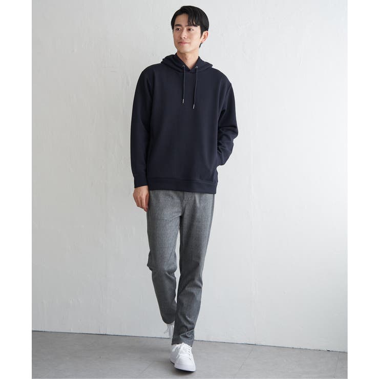 【洗濯機で洗える】GOKU楽鹿の子ダンボールパーカ | ikka  | 詳細画像3 